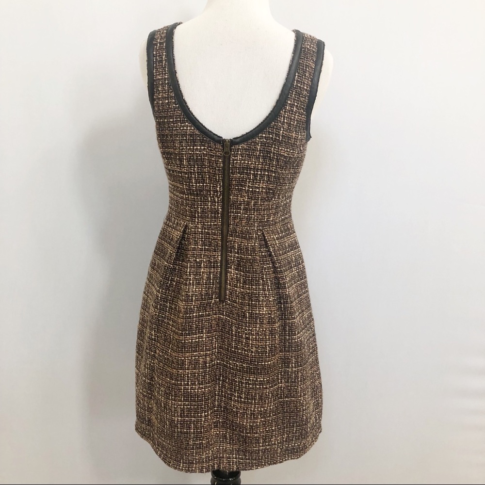 Tulle ModCloth tweed jumper dress zipper 731 - Picture 4 of 7